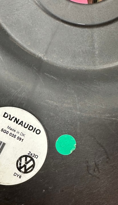 фото №6, Сабвуфер динамік dynaudio vw golf vii 7 оригінал 5g0035591