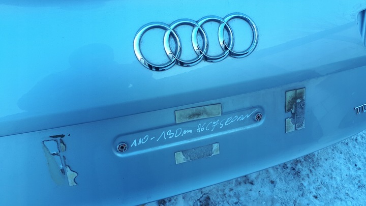 фото №7, A6 c7 4g крышка багажника sedan красивая lx7w org