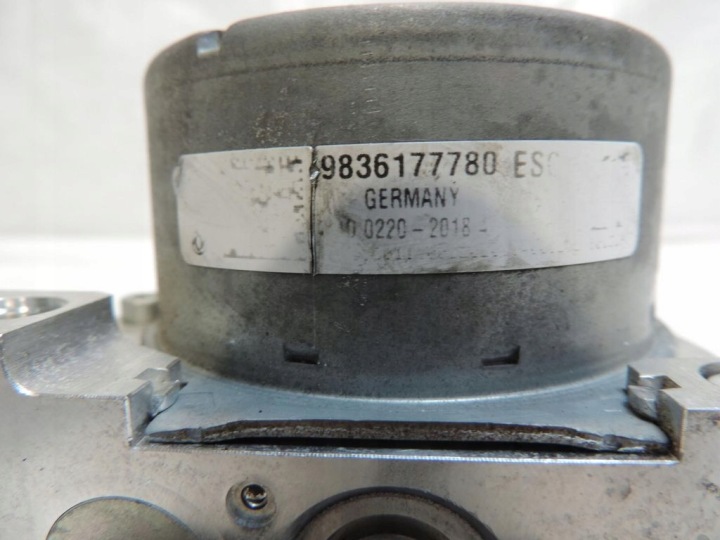 фото №6, Головний гальмівний циліндр abs opel corsa f 1.2 vti 9836177780