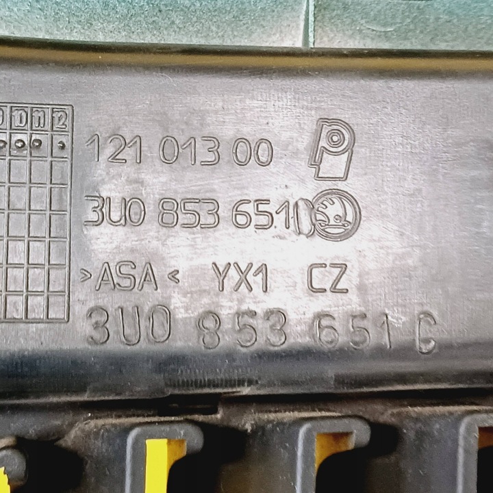 фото №10, Решітка радіатора решітка skoda superb i 3u0853651c nr143