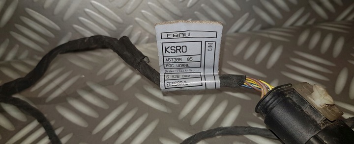 фото №10, Bmw 5 e60 e61 03-06r жгут датчиков pdc бампера перед 6928362 + штекер