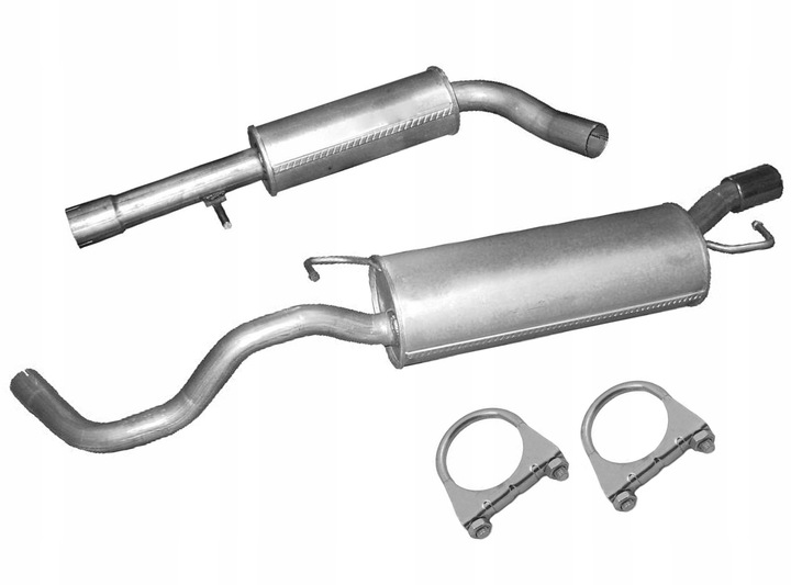 фото №1, Audi tt 1.8t бензин глушники + хомути