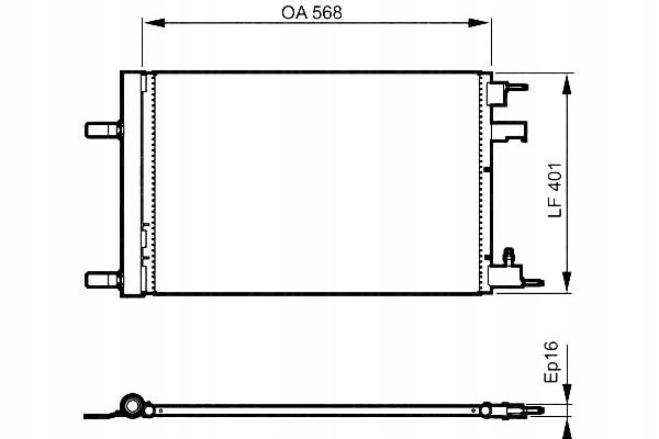 фото №15, Радиаторов кондиционера opel