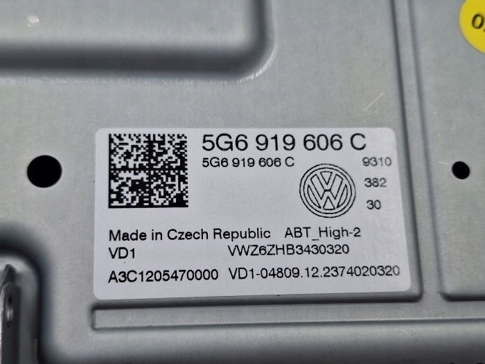 фото №7, Vw passat b8 golf vii 7 arteon экран навигация дисплей 5g6919606c