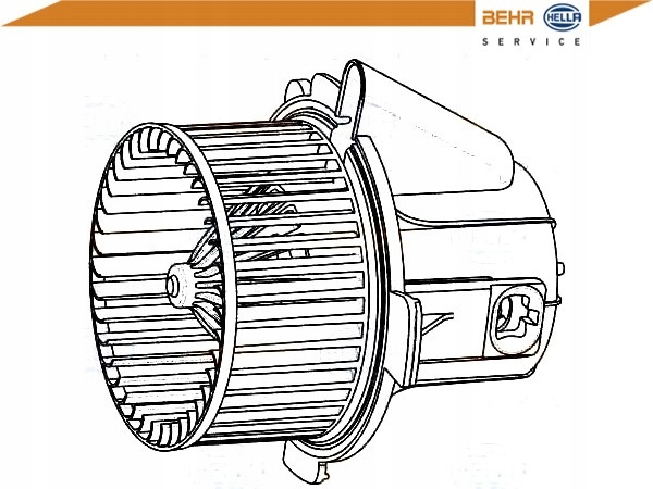 фото №2, Вентилятор повітродувка [behr hella]