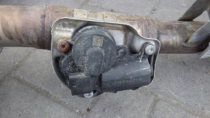 фото №7, Глушник кінцевий коливання дросельна заслінка вихлоп mercedes w177 180 d a2474910000
