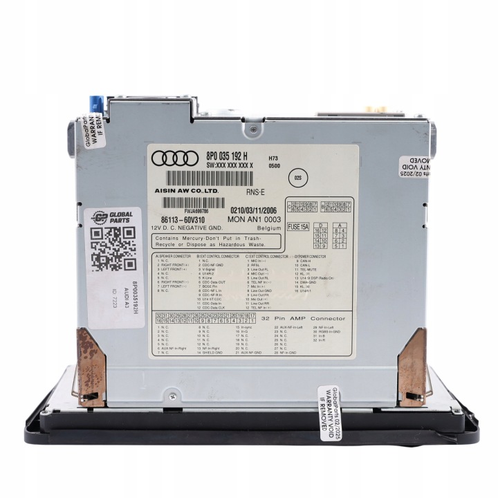 фото №11, Audi a3 s3 8p магнітола магнітола навігація plus 8p0035192h