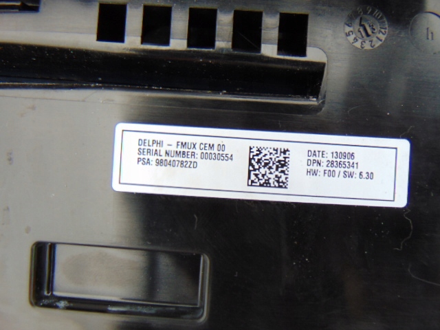 фото №4, Панель радіо cd citroen c4 ii b7 комплект 2014 r