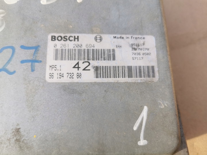 фото №3, Bosch 0261200694 9619473280