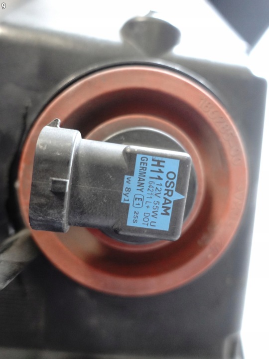 фото №10, Vw amarok i 2h0 2h6 рестайлинг 16-20 галоген противотуманная фара перед правая