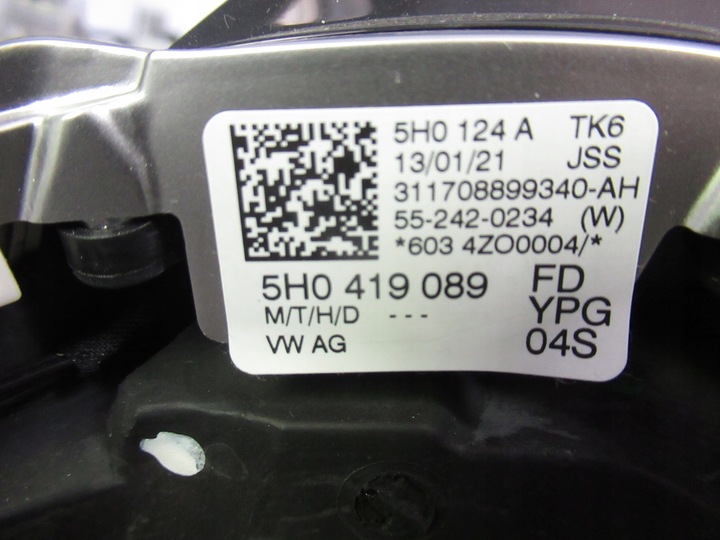 фото №7, Vw golf viii 8 руль мультифункция 5h0419089fd с подогревом r line
