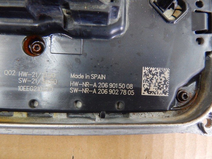 фото №7, Mercedes a2069007016 блок розжига ксенона, модуль led (блок управления фарой, led драйвер) c cle оригинал 100% исправная