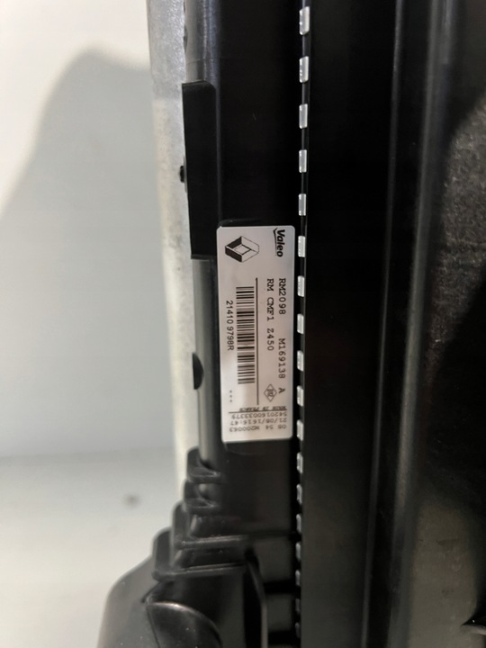 фото №15, Pas переднє радіатор renault megane iv дизель