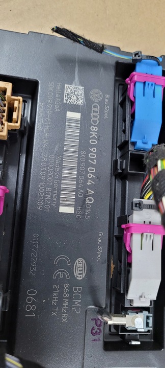 фото №5, Q5 8r sq5 модуль комфорта bcm 8k0907064aq