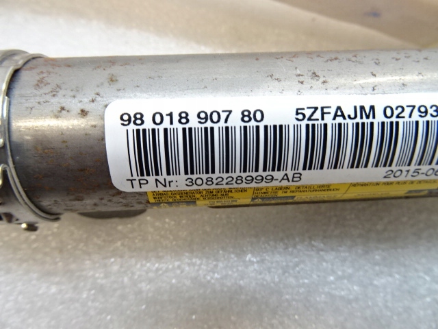 фото №9, Citroen c4 ii b7 рестайлінг ліва шторка повітряна air bag 9801890780