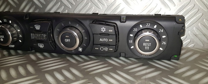 фото №8, Bmw 5 e60 e61 e63 панель керування повітропровід кондиціонера high 6988504 хром