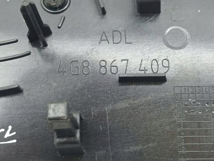 фото №13, Audi a7 s7 4g 2011 комплект рамка панелі розподільчої