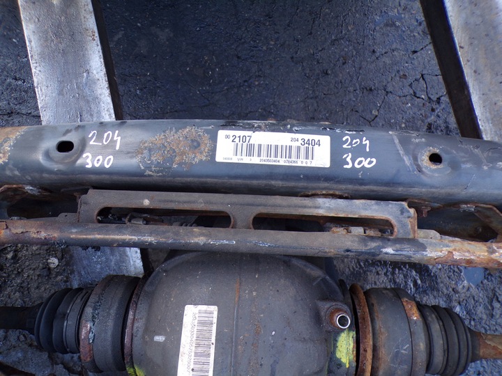 фото №9, Колиска візок підрамник балка зад mercedes w212 w204 w207 w218