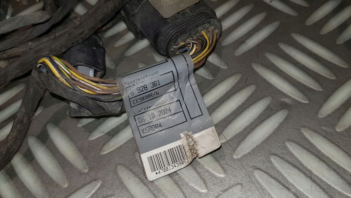 фото №16, Bmw 5 e60 e61 03-06r жгут датчиков pdc бампера перед 6928362 + штекер