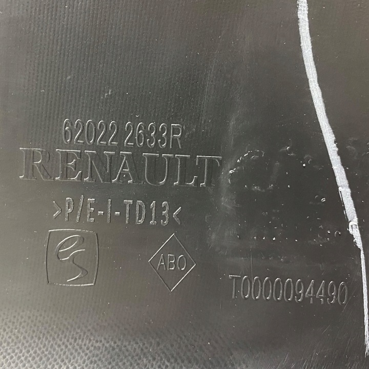 фото №10, Новый оригинальный номер бампер переднее dacia доккер 620222633r