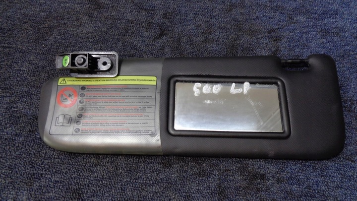 фото №1, Защита солнцезащитная fiat 500 sport / abarth 2007- левая