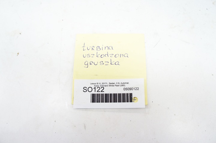 фото №12, So122 lexus is iii ^ 2.0i турбокомпрессор / турбина 17201-36010 ar