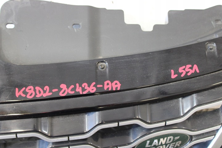 фото №6, Решётка решётка радиатора land rover evoque ii 2 l551 k8d2-8c436-aa
