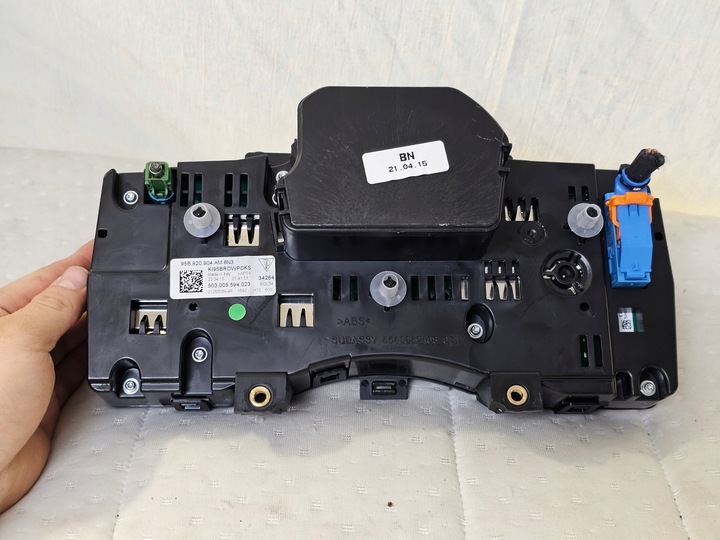 фото №5, Спідометр  манометр прилади дисплей porsche macan 95b920904am