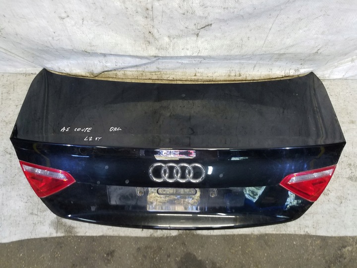 фото №6, Крышка багажника зад audi a5 8t 3d код lz9y