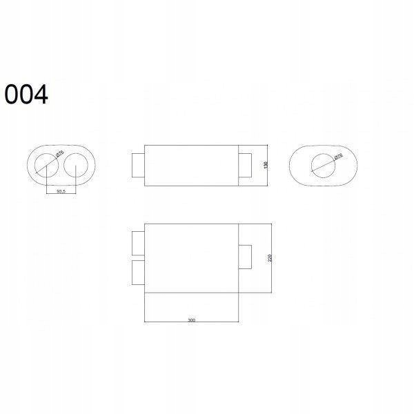 фото №2, Глушитель средний 76mm rm