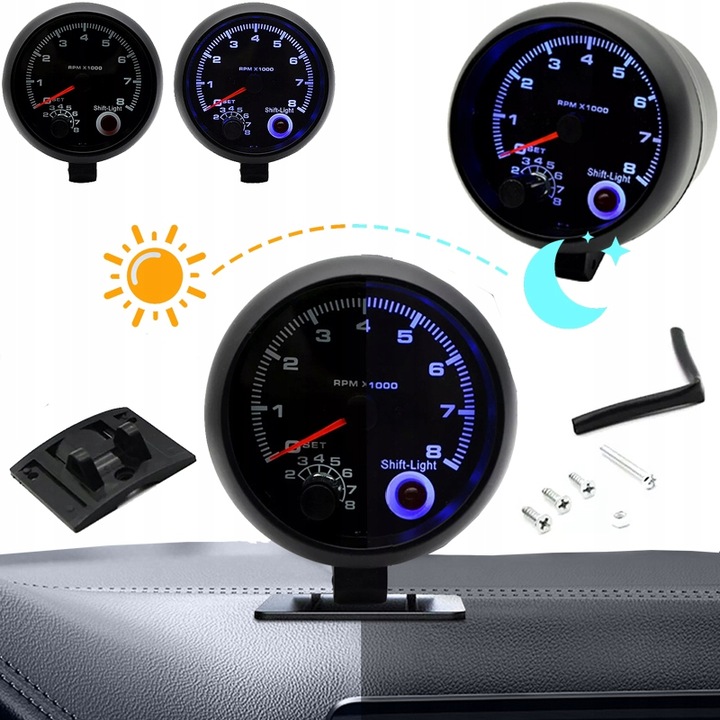 фото №1, Универсальный obrotomierz do каждого автомобиля obrotomierz спидометр