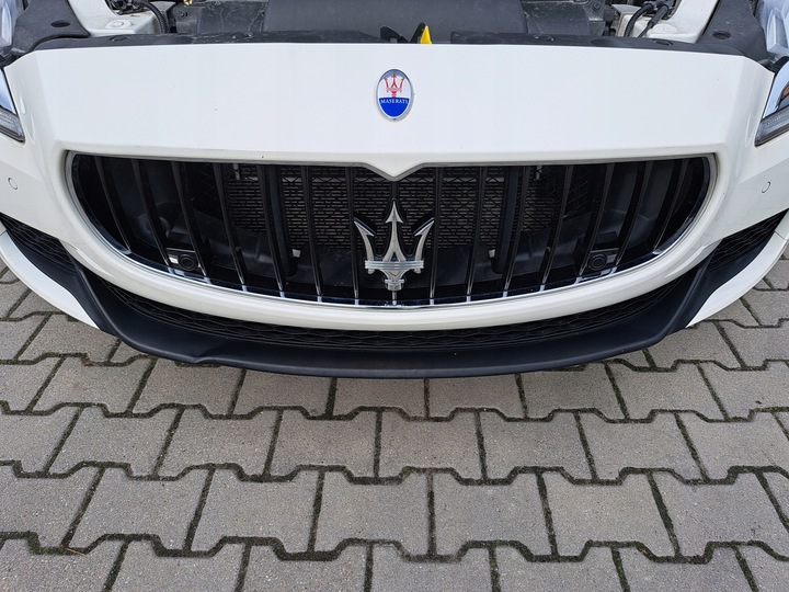 фото №11, Перед капот крила радіатор бампер maserati quattroporte 3.8 gts bianco