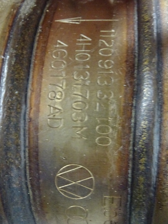 фото №9, Vw seat skoda audi фильтр dpf катализатор 4h0181ba 4h0131765b