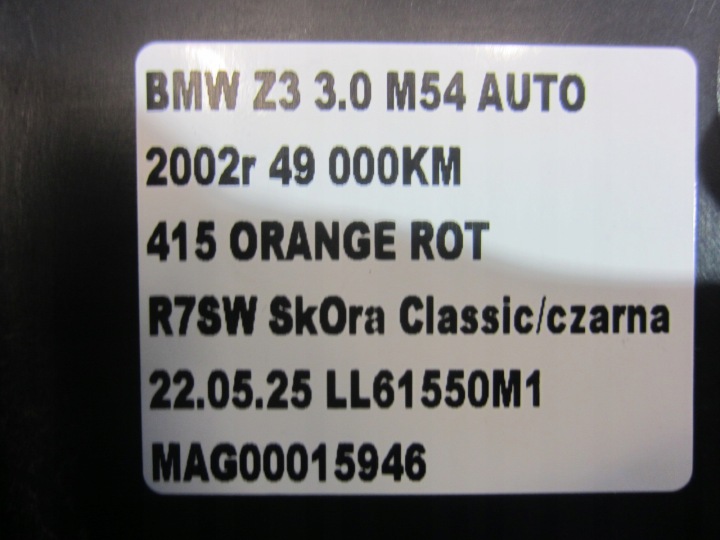 фото №11, Bmw z3 e36 корпус захист ременя заднього багажника краю 51478410735