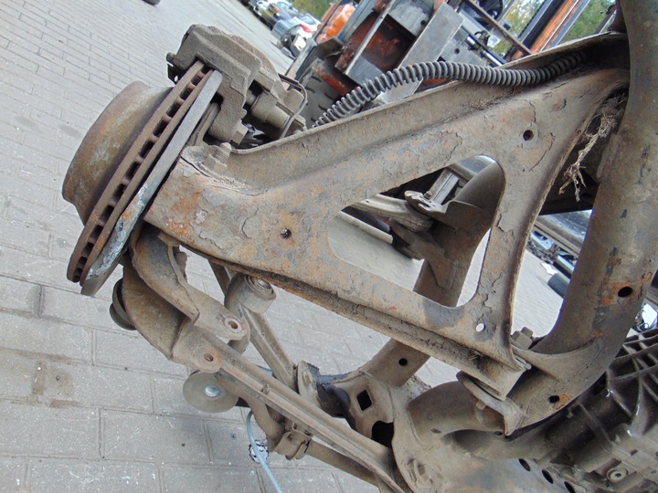 фото №7, Балка ось подвешивание зад vw touareg 7l 4x4 2.5tdi