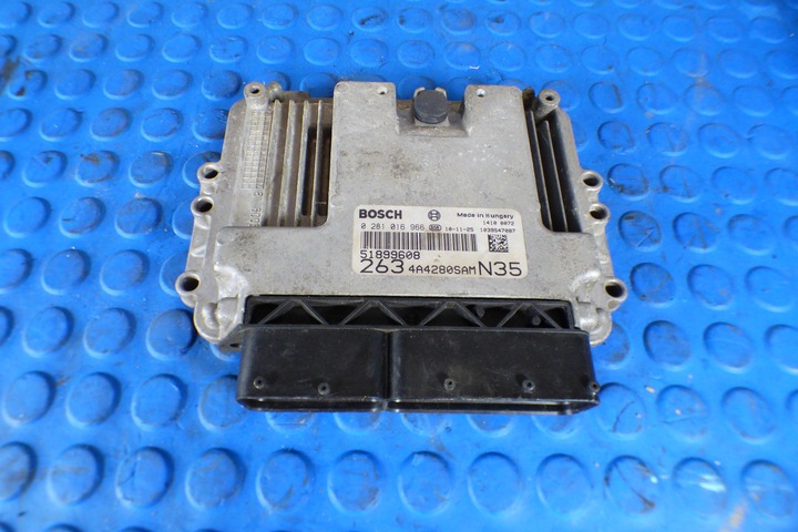 фото №1, Комп'ютер двигуна 51899608 stbdb fiat doblo ii 2.0jtd