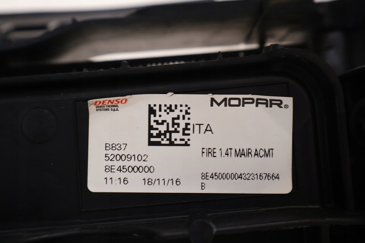 фото №12, Jeep renegade 1.4 mta pas переднее радиатор 52009102, 51965900