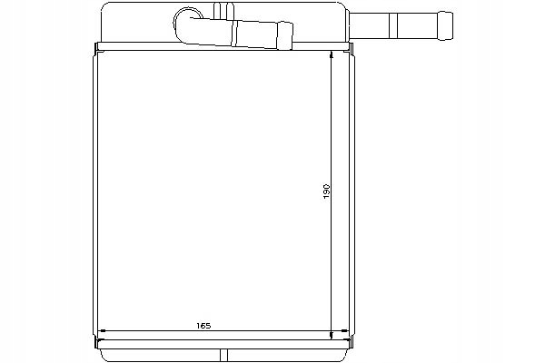 фото №16, Nissens 77522 теплообмінник тепло, обігрів інтер'єру
