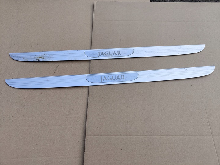 фото №1, Накладка na поріг порогова планка хром jaguar xtype