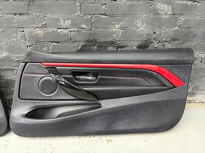 фото №8, Сиденья диван обшивки bmw f32 sport чёрная кожа подогрев uk