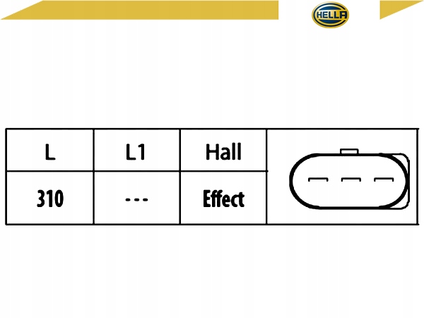 фото №2, Датчик вал распределительный вал hella mn980233 03g957147a