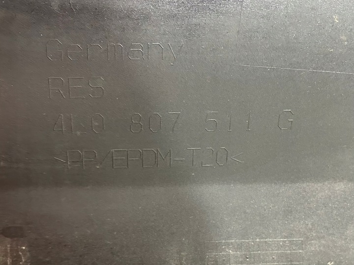 фото №9, Audi q7 4l рестайлінг s-line 2009-2015 бампер задній зад дифузор оригінал