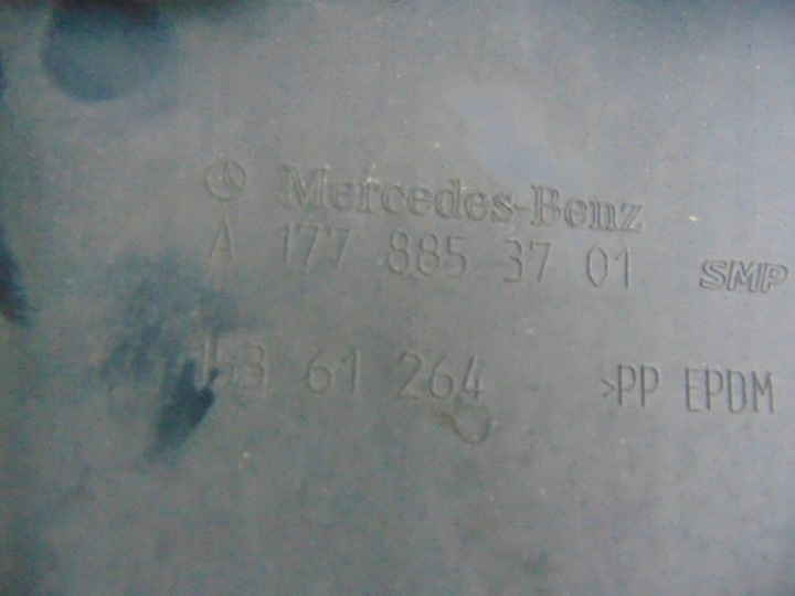 фото №10, Спойлер бампера зад накладка mercedes w177