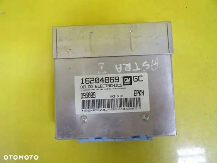 фото №1, Комп'ютер двигуна opel astra i f 16204869 nr688
