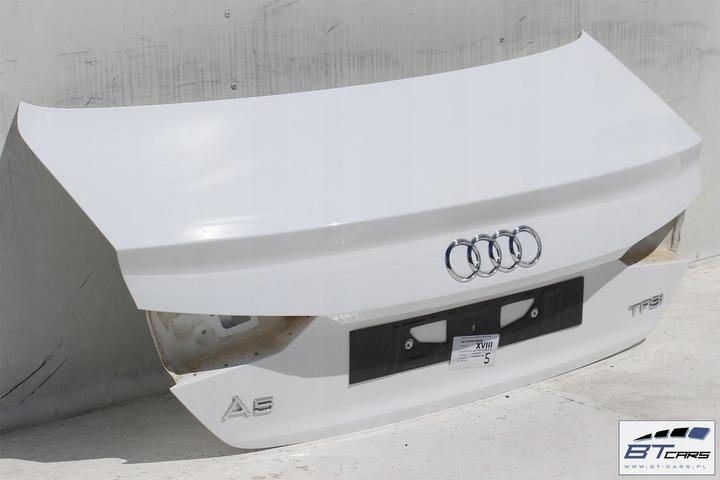 фото №8, Audi a5 зад бампер задній + кришка багажника 8w6 8w f5 колір: t9t9 ly9c - bi