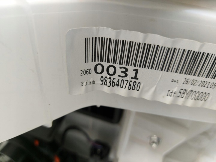 фото №7, Citroen berlingo partner iv обігрівач повітродувка 9836407680