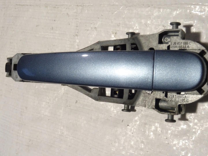 фото №2, Ручка зовнішня двері зад задня заднє ліва skoda octavia ii 2 1z0 9154