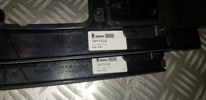 фото №13, Bmw 5 e60 e61 планка рамка декоративна dekor тунелю alu cube 7897232 03-06r eur