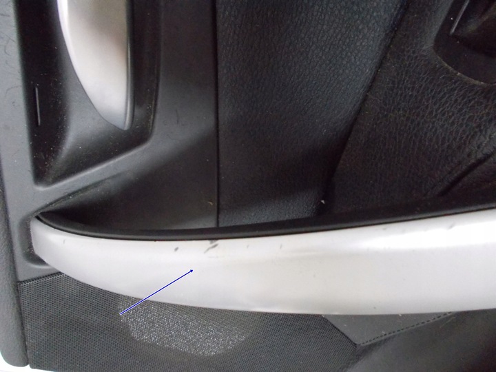 фото №9, Bmw x3 e83 3.0d 08r боковина оббивка двері правий зад