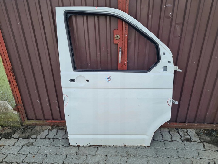 фото №1, Vw t5 двері праві перед білий r902